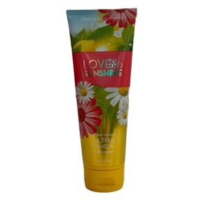 Bath & Body Works Love & Sunshine Ultra Shea Body Cream 8 oz Discontinued